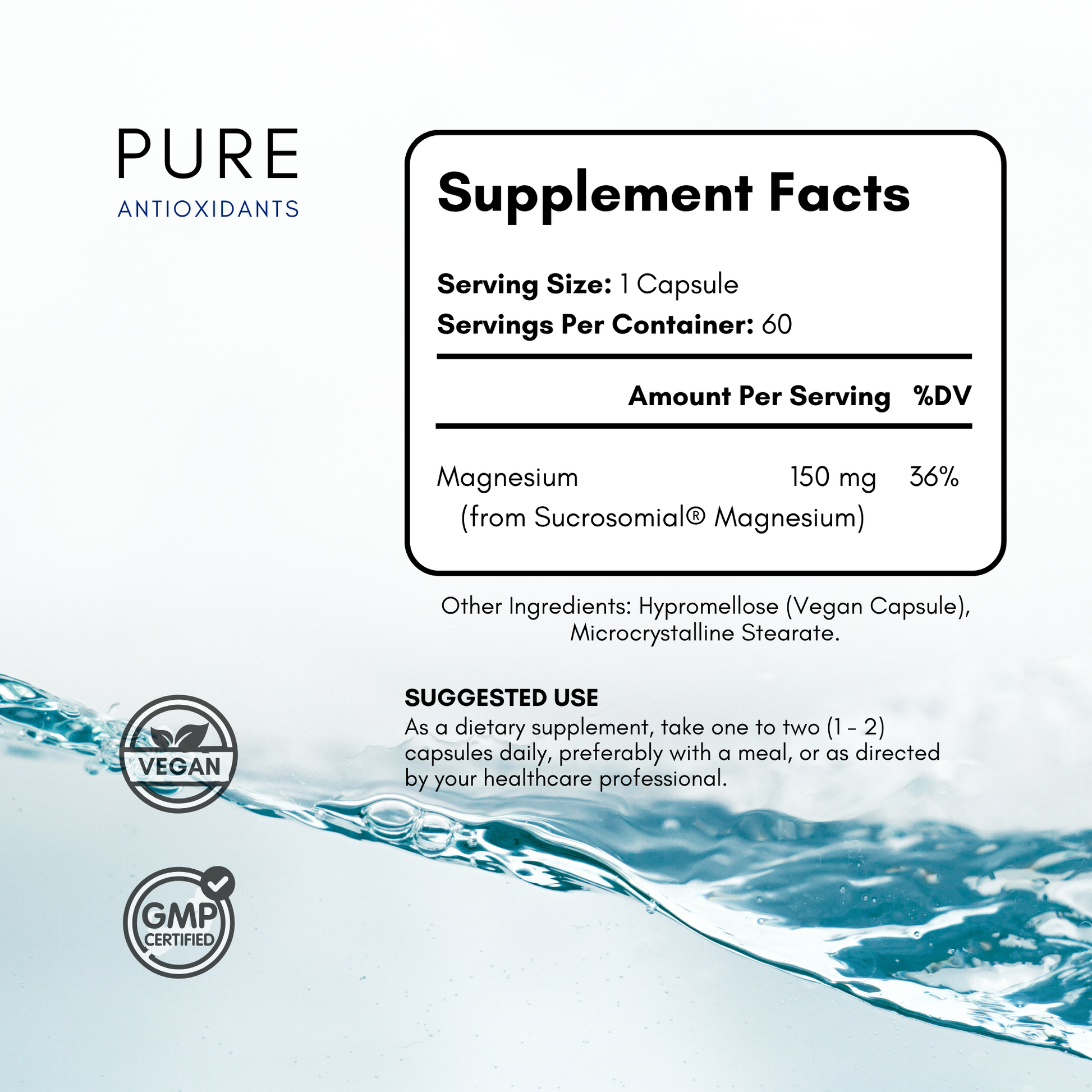 Pure Sucrosomial Magnesium - 60 Capsules