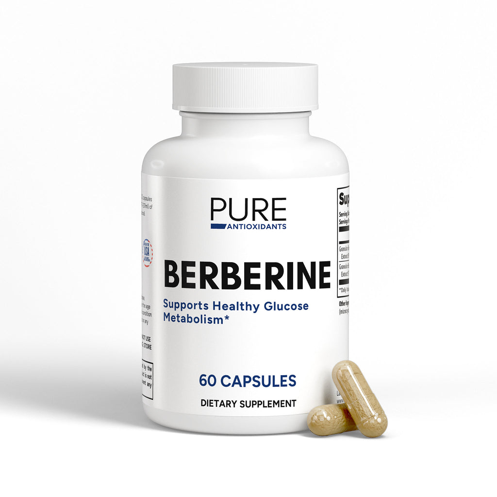 Berberine - 60 Capsules - Made in the USA